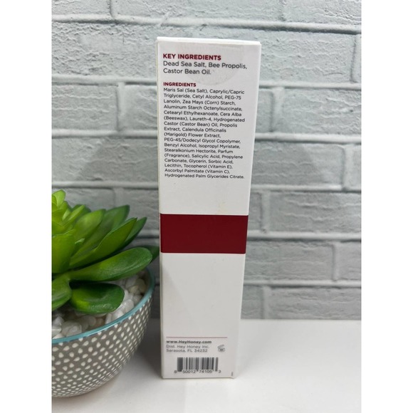 hey Honey Come Clean Propolis & Mineral Facial Scrub Exfoliator Clean Skincare - Picture 5 of 6